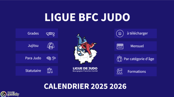 CALENDRIER REGIONAL 2025 2026